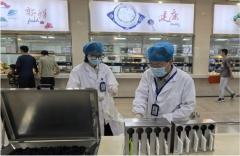 堂日常供应的餐具、蔬菜、肉禽、水产物等样品
